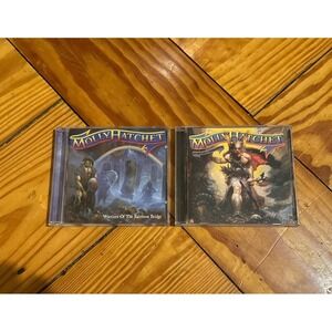 Lot  2 CDs Flirtin' with Disaster Molly Hatchet, Warriors Of The Rainbow Bridge